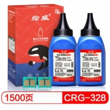 绘威CRG-328（1500张）碳粉 适用佳能MF4400 MF4410 MF4450 MF4712 4752 4700 CRG-326惠普CE278A P1102打印机墨粉