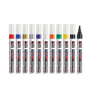 金万年  G-0971T  优能大铝管10色套装油漆笔-多颜色