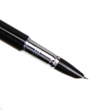 金万年  G-6777  书法美工弯头金属钢笔套装-黑色