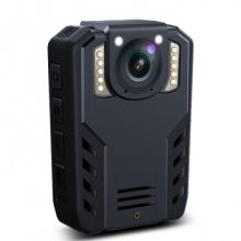 普法眼  DSJ-PF5  现场执法记录仪3400万相素高清红外夜视WIFI可连接手机摄像影机配吸盘支架 黑色 内置32G