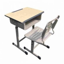 芊阙 学生书桌 YCX-09005 ABS+钢管 可升降 单桌60*45*70～79cm 单椅38*36*37～43cm