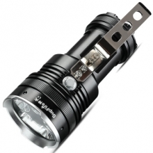 神火（supfire） L1  强光手电筒 5核高亮远射型USB充电式手提户外探照灯 配4节18650电池