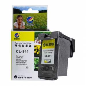 科思特CL-841 3C墨盒 适用佳能喷墨打印机 MG2180 MG3180 MG4180 彩色