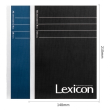 得力（deli） 2155 Lexicon系列高档办公软抄本 A5/40张