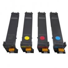艾洁 美能达 4650 粉盒四色套装黑蓝黄红 适用美能达C4650 C4600 C4690 C4695 碳粉盒
