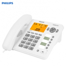 飞利浦 CORD285 电话机 白色
