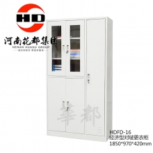 华都 HDFD-16 经济型对玻更衣柜