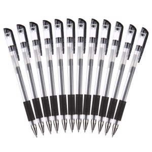 晨光(M&G)Q7/0.5mm中性笔 美新系列经典签字笔 子弹头水笔 12支/盒 黑色