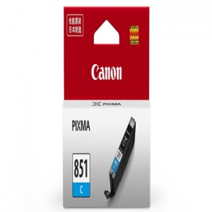 佳能（Canon） PGI-850/CLI-851 彩色喷墨盒 CLI-851 (青色低容)