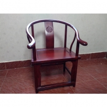 荣青 RQ-XH07带屏实木教师书法桌太师椅套装(两头翘直腿带屏）