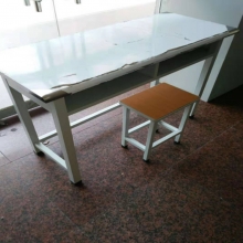 荣青 RQ-不锈钢桌椅套装（一桌一凳）