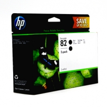惠普（HP） P2V34A 82号 黑色墨盒 69ml 双支装（适用于-HP DesignJet  510）