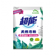 超能 柔软馨香青柠西柚天然皂粉680g(单位：袋)