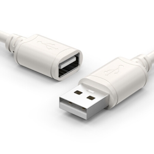 秋叶原QS5305数据线USB延长线5M白(根)