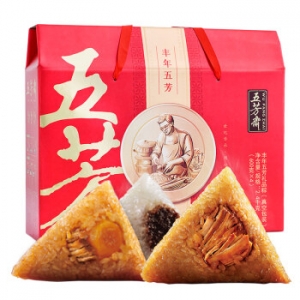 五芳斋 丰年五芳粽子礼盒  24粽 4口味2400g/盒
