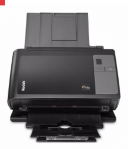 柯达/Kodak i2420D 馈纸式扫描仪A4彩色双面高速自动扫描 黑色 标配)