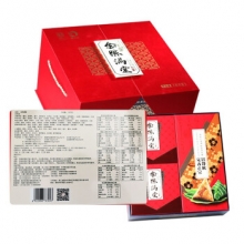 穆桂英 金粽满堂端午粽子 无锡特产 10粽8蛋 8种口味粽子礼盒