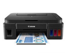 佳能（Canon）G2800 加墨式高容量一体机 彩色喷墨打印 A4幅面 打印速度黑白8.8ipm，彩色5ipm 打印分辨率4800*1200dpi 扫描分辨率600*1200dpi 黑色