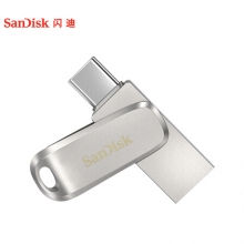 闪迪 (SanDisk) 256GB Type-C USB3.1手机U盘 DDC4至尊高速酷珵 读速150MB/s 全金属旋转双接口