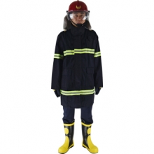 宏兴（Hong Xing）DA-021 消防员抢险救援指挥服冬款加厚 防水 阻燃透气耐磨短式大衣