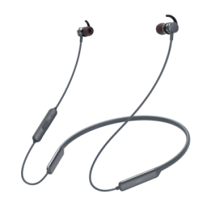 聆耳（LINNER） 颈挂磁吸入耳式 无线蓝牙线控耳机 运动耳机 手机耳机 可通话 超长续航s50 灰色 炫酷黑 持久续航 苹果安卓通用