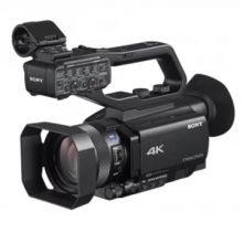 索尼（SONG）专业摄像机 HXR-NX80 手持4K摄录一体机 小巧便携 4K 高清HDR 12倍变焦