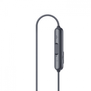 聆耳（LINNER） 颈挂磁吸入耳式 无线蓝牙线控耳机 运动耳机 手机耳机 可通话 超长续航s50 灰色 炫酷黑 持久续航 苹果安卓通用