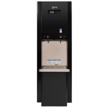全给 柜式黑钛 冷热型 100~200人用 微电脑智能开水器 Q2-HC1200 380V/12KW 标配直饮水系统