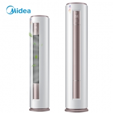 美的（Midea）2匹一级能效变频家用客厅圆柱式柜机空调 立式冷暖 KFR-51LW/BP3DN8Y-YH200(B1)