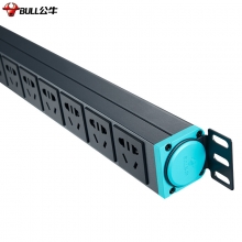 公牛（BULL）GNE-1080PDU机柜插座/插线板/插排/排插/接线板/拖线板 8位总控全长1.8米
