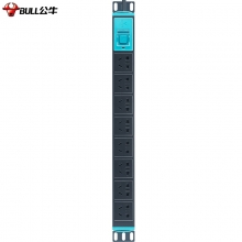 公牛（BULL）GNE-1080PDU机柜插座/插线板/插排/排插/接线板/拖线板 8位总控全长1.8米