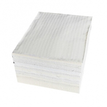 谋福CNMF56擦机布全棉工业抹布碎布头吸油不掉毛大块布头 【白色装50斤（30*40cm）】