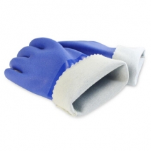 谋福 CNMF 8567 耐油916耐酸碱手套 劳保防护手套 （蓝色非加绒 耐油手套）