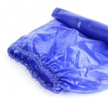 谋福119 透明防水套袖 PVC牛筋胶材质 防水耐油耐弱酸碱 【蓝色袖套（3副装）】