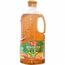 鲁花低芥酸菜籽油浓香菜籽油一份两瓶油小瓶900毫升