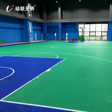 动联无界 羽毛球地胶室内乒乓球篮球健身房气排球PVC塑胶运动地板 宝石纹3.5mm