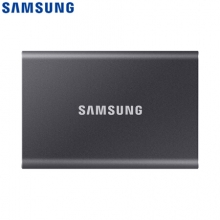 三星（SAMSUNG ） MU-PC500T 500GB Type-c移动硬盘 固态PSSD T7 太空灰 MU-PC500T 读速高达1050MB/s