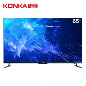 康佳（KONKA）LED65K1 65英寸 4K超高清 全面屏AI人工智能超薄金属机身 液晶电视