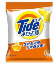 汰渍（TIDE） 260g/包  洗衣粉 净白去渍柠檬清新无磷
