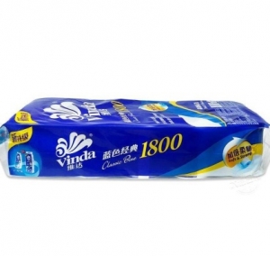 维达（Vinda） V4028 蓝色经典卷纸 138*108mm 180g/卷