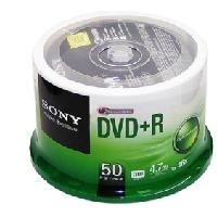 索尼（SONY） DVD+R 16速4.7G  空白光盘/刻录盘