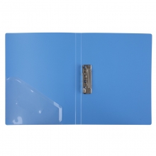 齐心(COMIX) AB600A 轻便型单强力文件夹颜色：蓝色、规格 ：A4 1/20/80