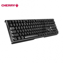 樱桃（Cherry）MX3.0S G80-3870LYAEU-2 机械键盘 有线键盘  无钢板侧刻 黑色 红轴