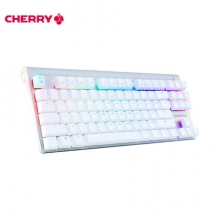 樱桃（CHERRY）MX8.0 G80-3888HXAEU-0 有线键盘 87键RGB背光 白色 樱桃茶轴