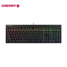 樱桃（Cherry）MX2.0S RGB G80-3821LXAEU-2 机械键盘 有线键盘  RGB灯效 黑色 茶轴