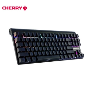樱桃（CHERRY）MX8.0 G80-3888HYAEU-2 有线键盘 87键RGB背光 黑色 樱桃红轴
