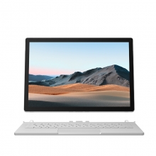 微软 商用移动工作站 Surface Book 3 13.5英寸 i7/16G/256G/独显 亮铂金 SKY-00016