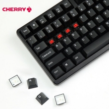 樱桃（CHERRY）G80-3000S TKL G80-3830LSAEU-2 88键有线键盘 无钢板PBT键帽 黑色 青轴