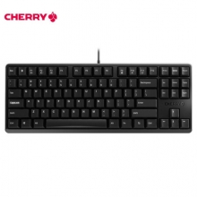 樱桃（CHERRY）G80-3000S TKL G80-3830LXAEU-2  88键有线键盘 无钢板PBT键帽 黑色 茶轴