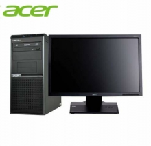 Acer(宏碁)台式计算机Veriton D750 AMD R5-2600/8G/1T/2G独显/DVDRW/21.5寸显示器win10神州网信政府版